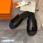 Hermes Izmir Sandal Black H041141Zh01390 - Image 10
