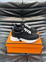 Hermes Heros Sneaker Black Orange H232985Zh05410 - Image 2