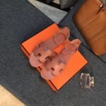Hermes Santorini Sandal Pink - Image 5