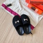 Hermès Go Mule H Sandal In Black - Image 7