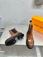Louis Vuitton Lv Record Chelsea Boot Brown - Image 7