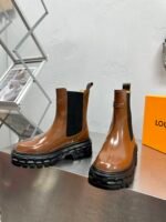 Louis Vuitton Lv Record Chelsea Boot Brown - Image 8