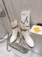 Louis Vuitton Parisienne Ankle Boot White - Image 7