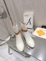 Louis Vuitton Parisienne Ankle Boot White - Image 5