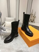 Louis Vuitton Territory Flat Ankle Boot Black 1Adcq1 - Image 2