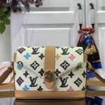 [Super Vip 1:1] Louis Vuitton Envelope Wearable Wallet Monogram Vanilla 19Cm M83346 - Image 2