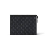 Louis Vuitton Voyage Mm Pochette Clutch Monoram Black 26Cm M61692