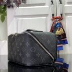 [Super Vip 1:1] Louis Vuitton Toiletry Bag Monogram Eclipse Canvas Black 24Cm M11508 - Image 3