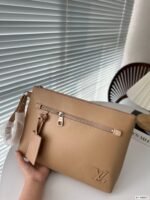 Louis Vuitton Takeoff Pouch Beige 30Cm - Image 6