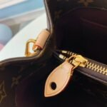 [Super Vip 1:1] Louis Vuitton Montaigne MM Monogram Canvas Brown 33Cm M41056 - Image 7