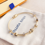 Louis Vuitton Lv Monogram Bracelet Gold - Image 2