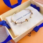 Louis Vuitton Lv Monogram Bracelet Gold - Image 4