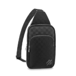 Louis Vuitton Avenue Slingbag 31Cm Black And Grey N40439
