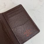 Louis Vuitton Pocket Organizer Damier Brown Canvas 11Cm N63143 - Image 6