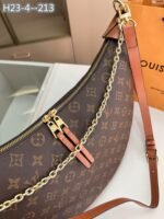Louis Vuitton Loop Hobo Monogram Canvas Brown 35Cm M46311 - Image 9