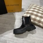 Louis Vuitton Ruby Flat Ankle Boots Black 1Ab0Fo - Image 4
