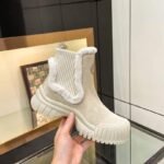 Louis Vuitton Ruby Flat Boots Suede Calfskin And Shearling Beige 1Agwgb - Image 6