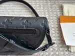 Louis Vuitton Pulse Bag Monogram Shadow Embossed Black 16Cm M12636 - Image 6