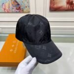 Louis Vuitton Monogram Cap Black - Image 4
