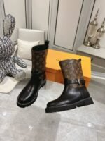 Louis Vuitton Territory Flat Ankle Boot Monogram Brown - Image 4