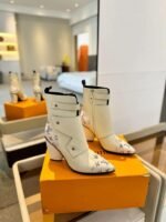 Louis Vuitton Trinity Boot Monogram And White - Image 6
