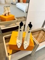 Louis Vuitton Trinity Boot Monogram And White - Image 4