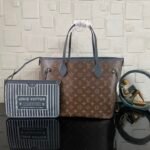 [Super Vip 1:1] Louis Vuitton Neverfull Inside Out MM Bag Navy Blue 31Cm M14994 - Image 3