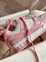 Louis Vuitton Lv Trainer Sneaker Pink Rose 1Aboek - Image 8