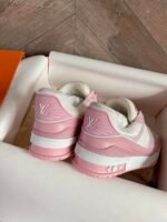 Louis Vuitton Lv Trainer Sneaker Pink Rose 1Aboek - Image 5