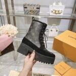 Louis Vuitton Laureate Platform Desert Boot Black - Image 2