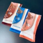 Louis Vuitton Straps Square Scarf Orange - Image 2