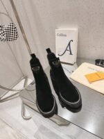 Louis Vuitton Beaubourg Ankle Boot Black 1Ackck - Image 4