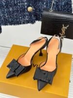 Louis Vuitton Blossom Slingback Pump Black 1Acaps - Image 2