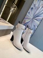 Louis Vuitton Ankle Boot White - Image 4