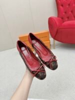 Louis Vuitton Joy Ballerina Flats Monogram Red - Image 2