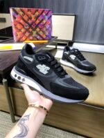 Louis Vuitton Run Away Sneaker Black - Image 4