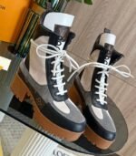 Louis Vuitton Laureate Ankle Boots Dark Grey 1Aap8B - Image 2