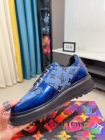 Louis Vuitton Men’S Sneaker Monogram Empreinte Blue - Image 4