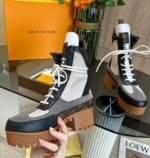 Louis Vuitton Laureate Ankle Boots Dark Grey 1Aap8B - Image 6