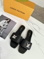 Louis Vuitton Shake Flat Mule Black 1Ab10Y - Image 3