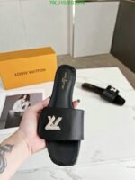 Louis Vuitton Shake Flat Mule Black 1Ab10Y - Image 6