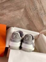 Louis Vuitton Lv Trainer Sneaker Grey White 1A8Kba - Image 6