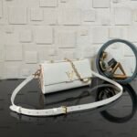 [Super Vip 1:1] Louis Vuitton Wallet On Chain Capucines Snow 23Cm M12265 - Image 3