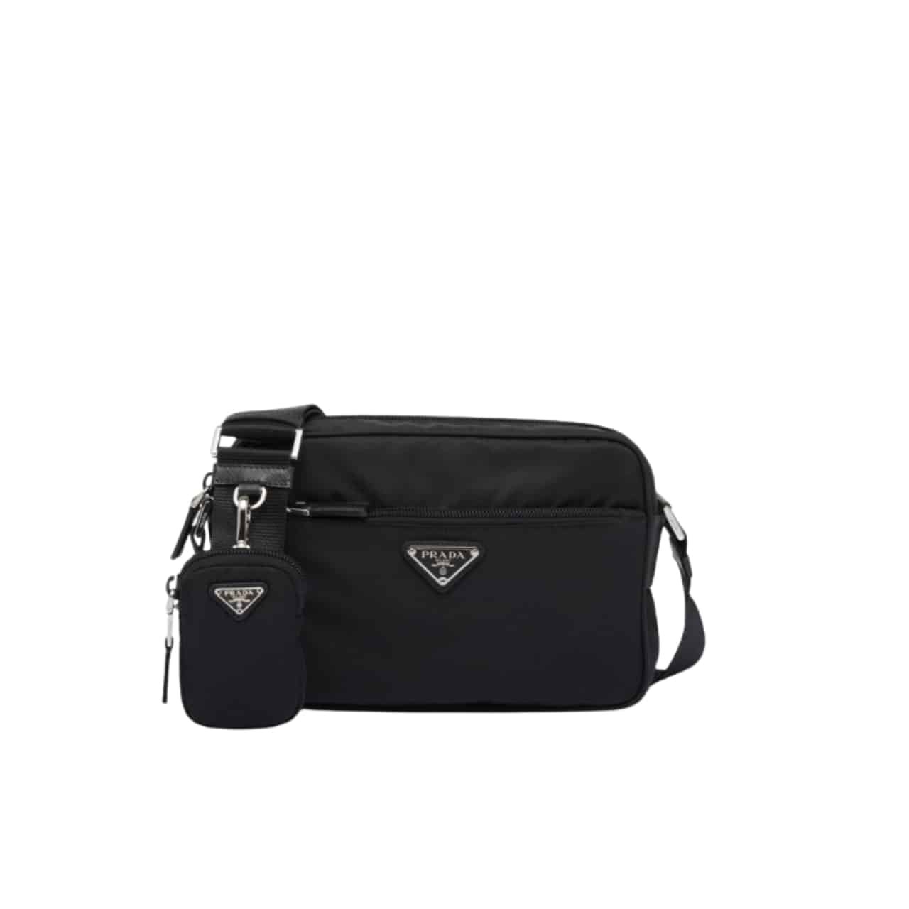 xr:d:DAF4OnkYemU:1020,j:2927758484343996904,t:24021504 Prada Re-Nylon Shoulder Bag Black 1Bc167Rv44F0002Vb1M - Image 1