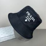 Prada Re Nylon Bucket Hat Black 2Hc137 2Czq F0967 - Image 6