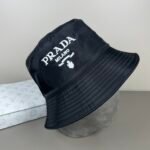 Prada Re Nylon Bucket Hat Black 2Hc137 2Czq F0967 - Image 2