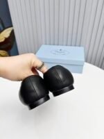 Prada Soft Padded Nappa Leather Ballerinas Black 1F122N 2Dl8 F0002 F 005 - Image 3