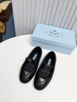 Prada Soft Padded Nappa Leather Ballerinas Black 1F122N 2Dl8 F0002 F 005 - Image 8