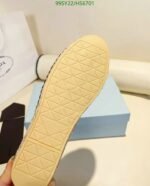 Prada Linen Espadrilles Black - Image 8
