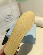 Prada Linen Espadrilles White - Image 8
